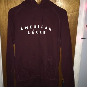 Maroon AE hoodie